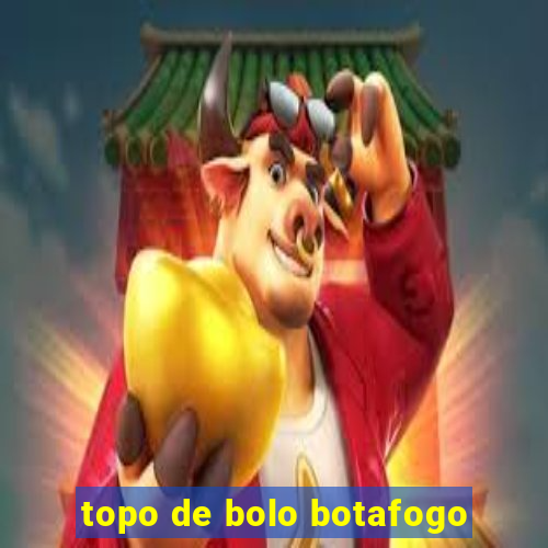 topo de bolo botafogo